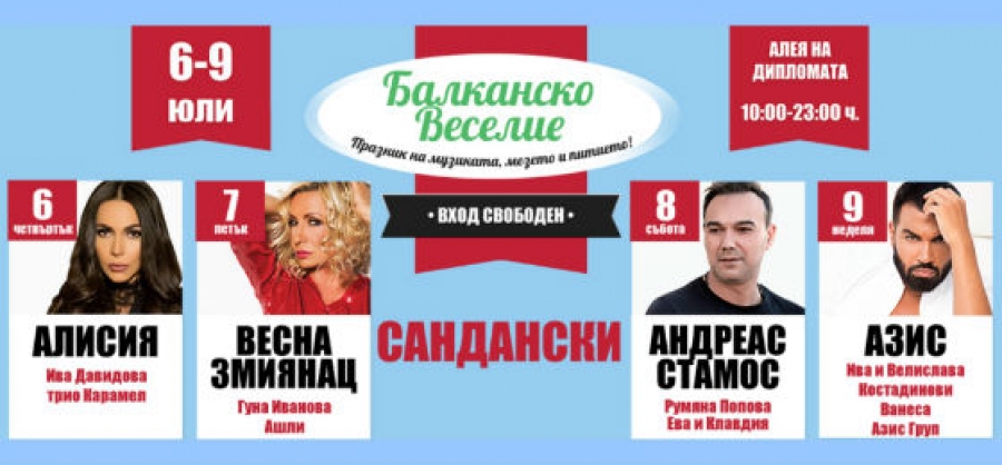 Сандански - център на Балканите